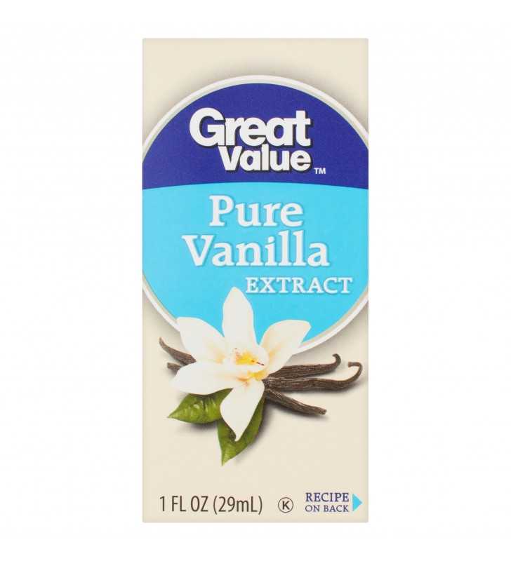 Great Value Pure Vanilla Extract, 1 fl oz