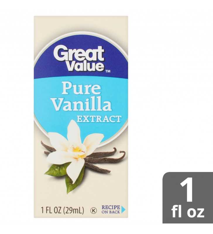 Great Value Pure Vanilla Extract, 1 fl oz