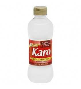 Karo Light Corn Syrup with Real Vanilla, 16 Fl Oz