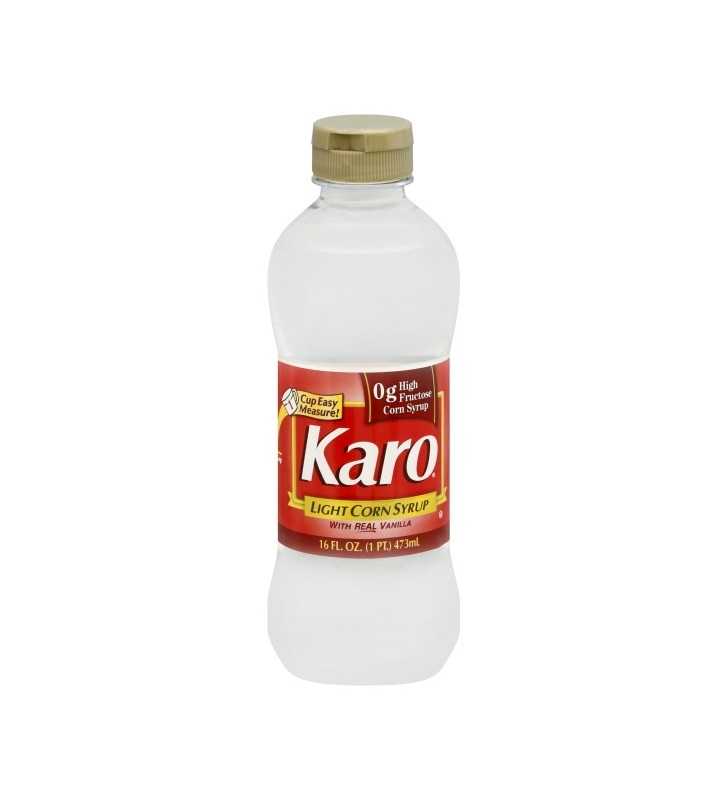 Karo Light Corn Syrup with Real Vanilla, 16 Fl Oz