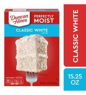 Duncan Hines Classic White Cake Mix 15.25 oz Box