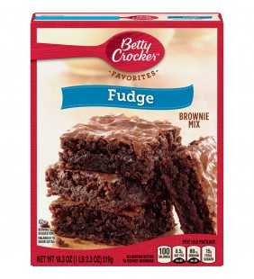 Betty Crocker Fudge Brownie Mix Family Size, 18.3 oz