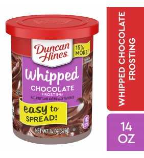 Duncan Hines Whipped Chocolate Frosting, 14 OZ