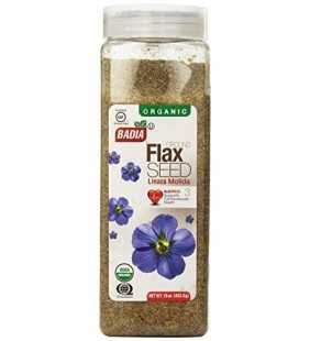 Badia Organic Ground Flax Seed, 16 Oz