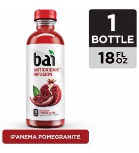 Bai Flavored Water, Ipanema Pomegranate, Antioxidant Infused Drinks, 18 Fluid Ounce Bottle