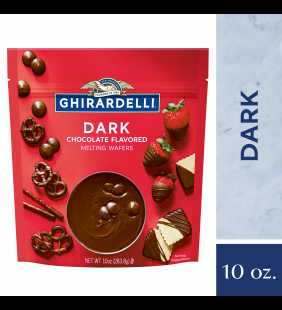 Ghirardelli Dark Chocolate Melting Wafers - 10 oz.