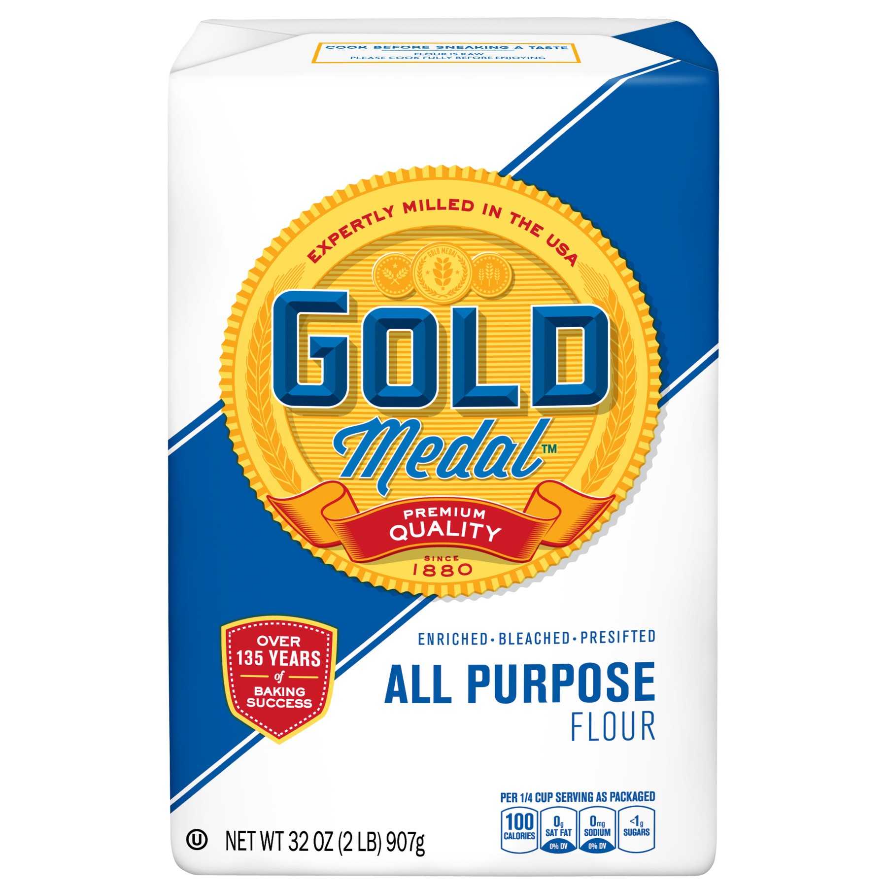 Gold Medal All-Purpose Flour, 2 lb Bag