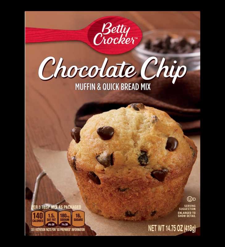 Betty Crocker™ Chocolate Chip Box Muffin Mixes 