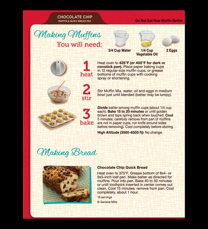 Betty Crocker™ Chocolate Chip Box Muffin Mixes 