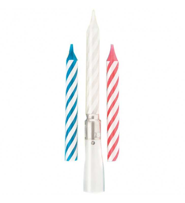 Musical Birthday Candle Set, Assorted, 4pc