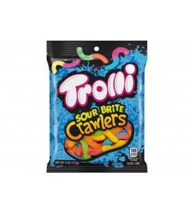 TROLLI SOUR BRITE CRAWLERS Gummi Candy 4 oz. Bag