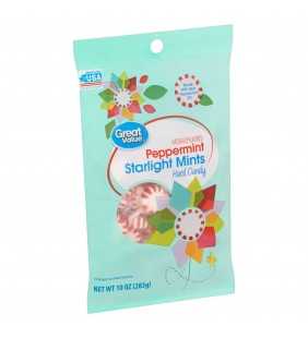 Great Value Peppermint Starlight Mints Hard Candy, 10 oz