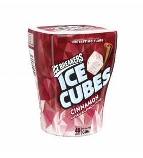 Ice Breakers, Ice Cubes Sugar Free Cinnamon Gum, 3.24 Oz