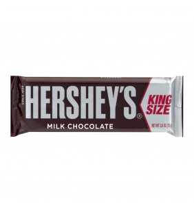 HERSHEY'S Milk Chocolate King Size Bar, 2.6-Ounce Bars, 2.6 OZ