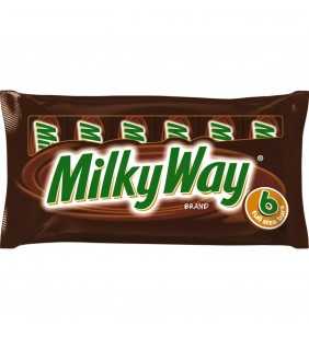 MILKY WAY, Chocolate Candy Bars, Full Size, 1.84 Oz, 6 Ct
