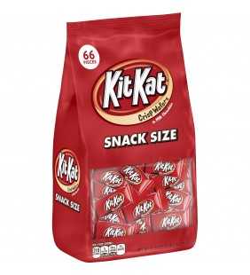 Kit Kat Wafer Candy Bars, Snack Size, Milk Chocolate, 66 Pieces