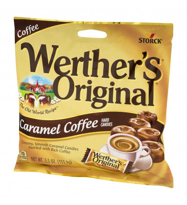 Storck Werther's Original Caramel Coffee Hard Candies, 5.5 Oz.