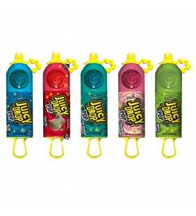 Juicy Drop Pop Sweet Lollipops Candy with Sour Liquid, Assorted Flavors, .92oz