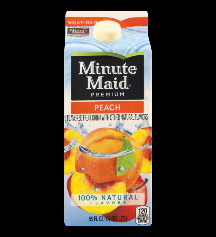 Minute Maid Fruit Drink, Peach Flavored, Search