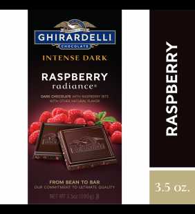 Ghirardelli Intense Dark Chocolate Bar - Raspberry Radiance ? 3.5 oz.