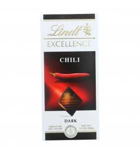 Lindt Chili Dark Chocolate, 3.5 Oz