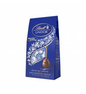 Lindt Lindor Dark Chocolate Candy Truffles, 5.1 oz Bag