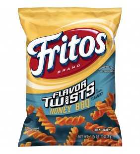 Fritos Flavor Twists Honey BBQ Corn Snacks, 9.25 oz Bag