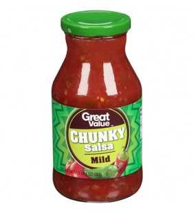 Great Value Mild Thick & Chunky Salsa, 24 oz