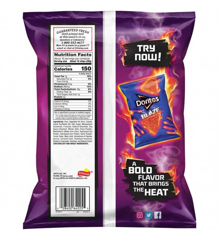 Doritos Spicy Sweet Chili Flavored Tortilla Chips, 9.75 oz Bag