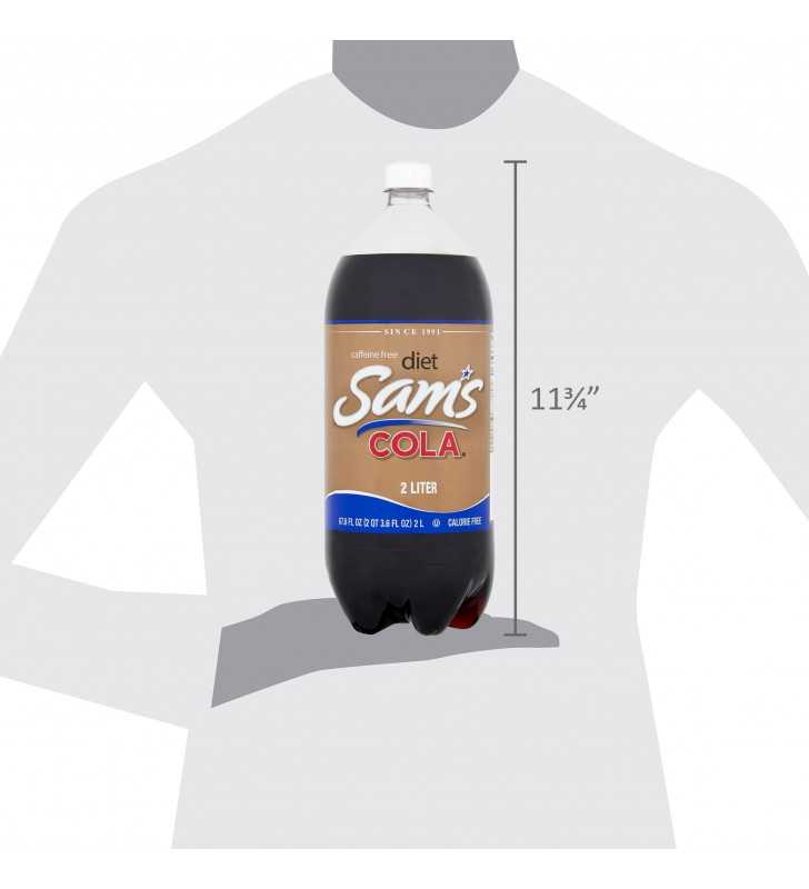 Sam's Cola Caffeine Free Diet Soda, 67.6 fl oz