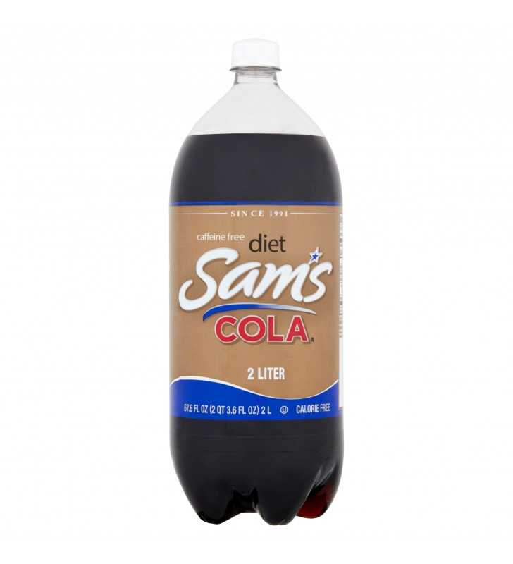 Sam's Cola Caffeine Free Diet Soda, 67.6 fl oz