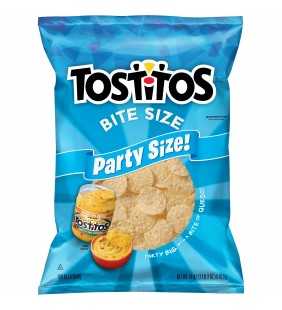 Tostitos Bite Size Tortilla Chips, Party Size, 18 oz