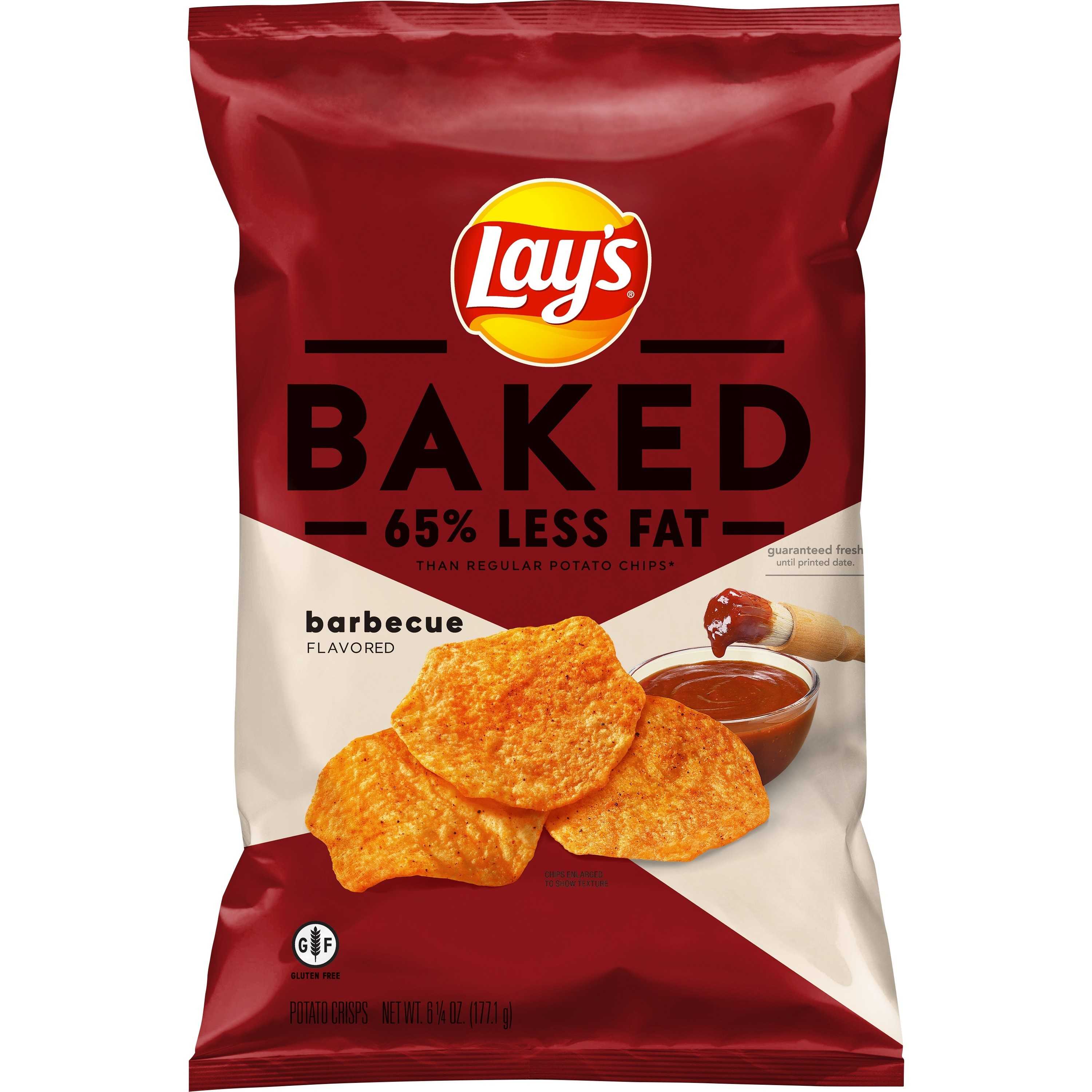 Lay's Baked Barbecue Potato Crisps, 6.25 oz Bag