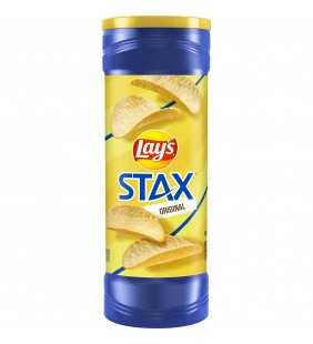 Lay's Stax Original Potato Crisps, 5.5 oz Canister