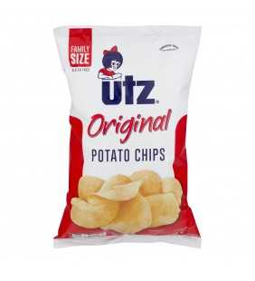 Utz Original Potato Chips Family Size, 9.5 Oz.