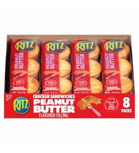 Ritz Peanut Butter Cracker Sandwich, 1.38 Oz., 8 Count