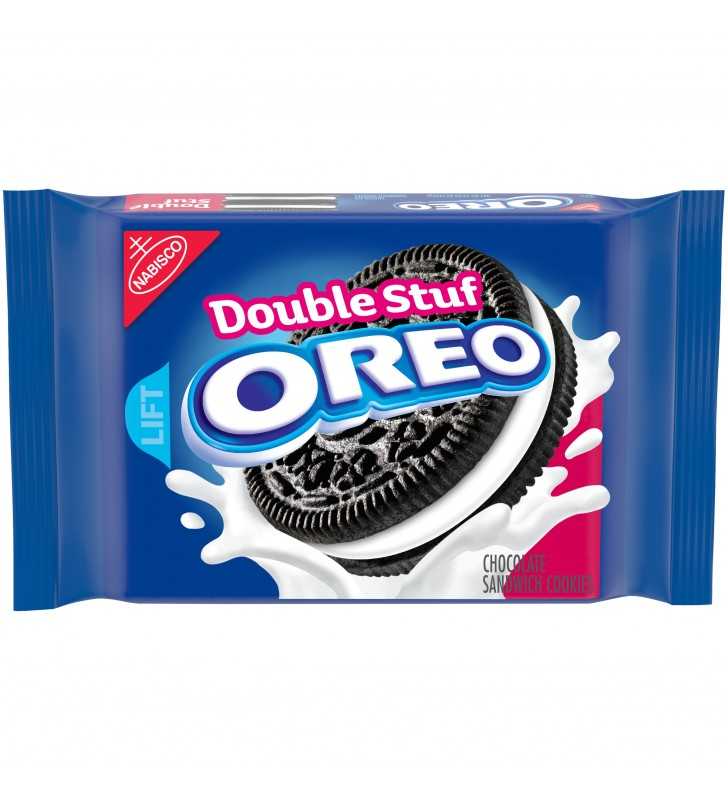 Oreo Double Stuf Chocolate Sandwich Cookies 15 35 Oz