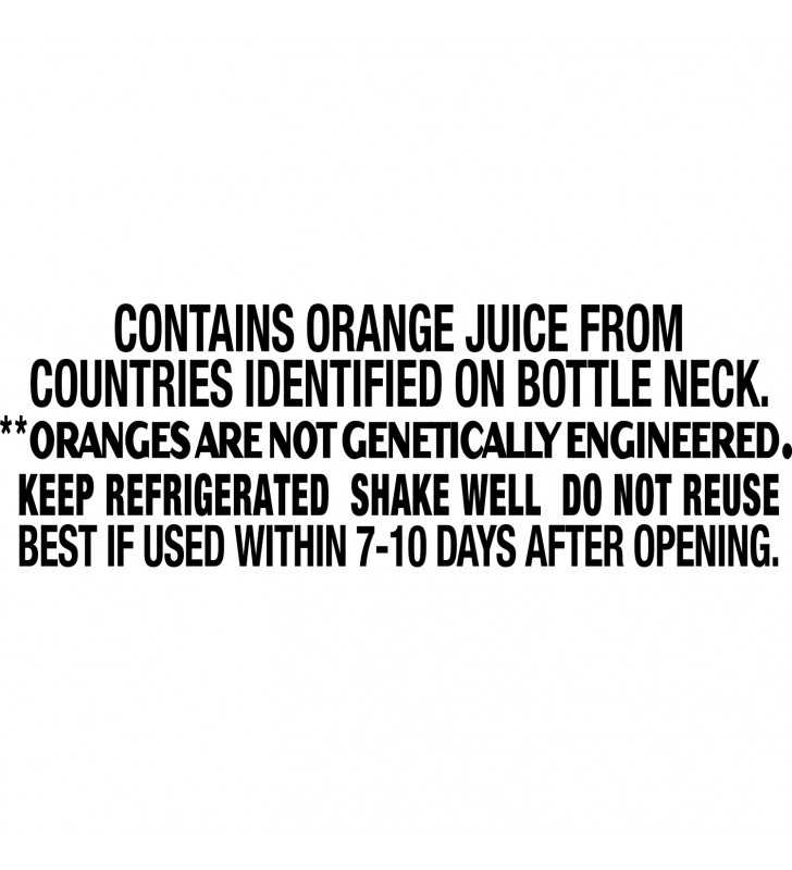 Simply Orange Pulp Free Orange Juice, 11.5 fl oz