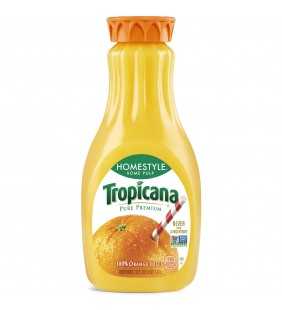 Tropicana Homestyle Some Pulp 100% Orange Juice, 52 Fl. Oz.