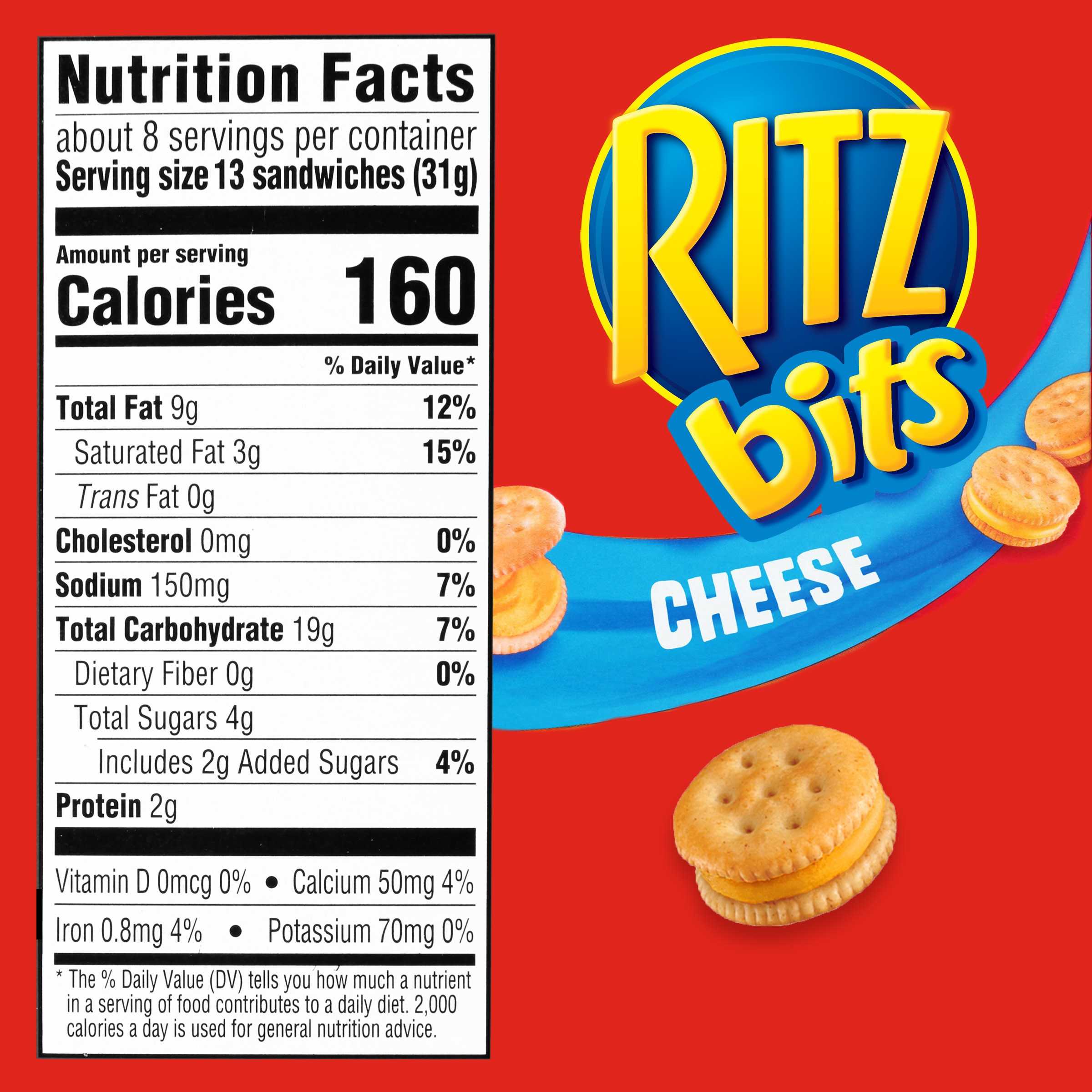 Ritz Bits Cheese Sandwich Crackers 8 8 Oz