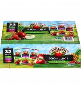 Apple & Eve Juice Box Variety Pack, 6.75 Fl Oz, 32 Count