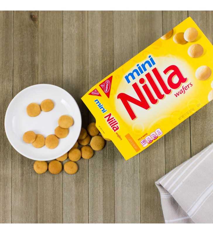 Nilla Wafers Mini Vanilla Wafer Cookies, 11 Oz Box