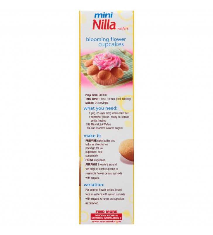 Nilla Wafers Mini Vanilla Wafer Cookies, 11 Oz Box