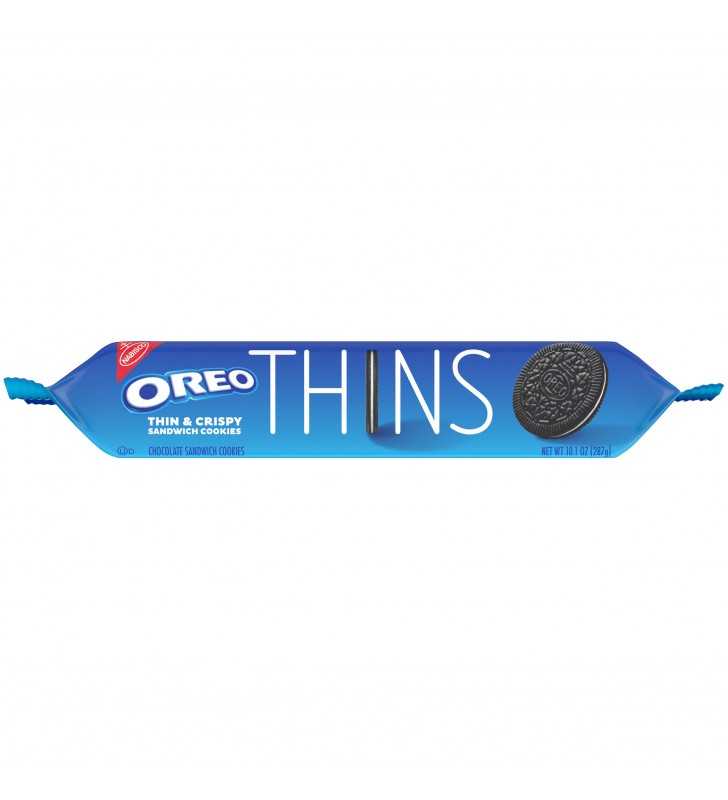 OREO Thins Chocolate Sandwich Cookies, 10.1 oz