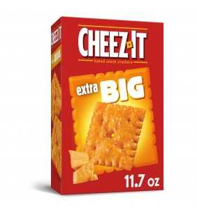 Cheez-It, Baked Snack Cheese Crackers, Extra Big,11.7 Oz