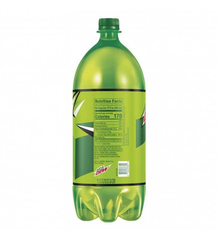 Mountain Dew Original, 2 Liter Bottle