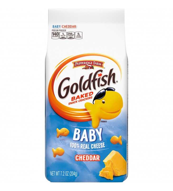 Pepperidge Farm Goldfish Baby Cheddar Crackers, 7.2 oz. Bag