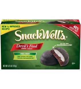 SnackWell's® Devil's Food Cookie Cakes 6.75 oz. Box