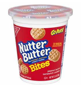 Nutter Butter Bites Peanut Butter Sandwich Cookies - Go-Pak!, 3.5 OZ, 1Ct