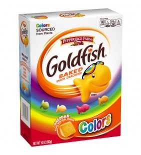 Pepperidge Farm Goldfish Colors Cheddar Crackers, 10 oz. Box
